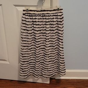 Striped skirt